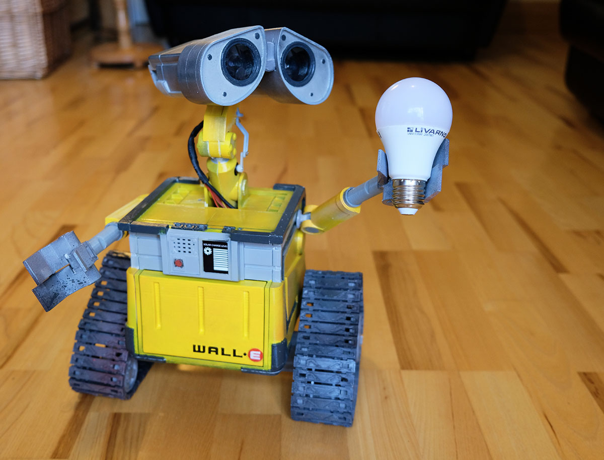 Wall-E: Crea tu propia réplica con Raspberry Pi, Arduino e impresión 3D
