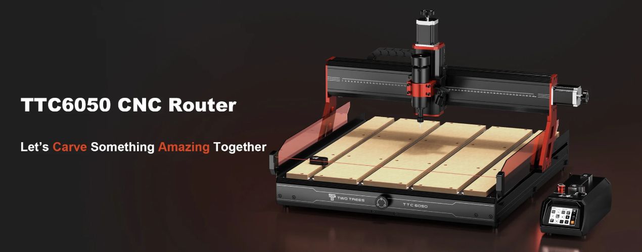 3DWork - TwoTrees TTC6050: Review - TTC6050 banner - Guías de impresión